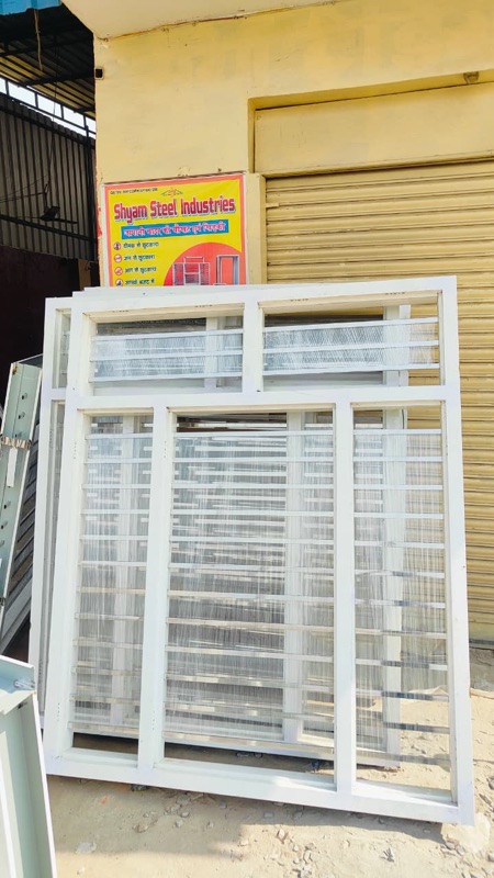 Japani Chadar steel window frames at Shyam Steel Industries