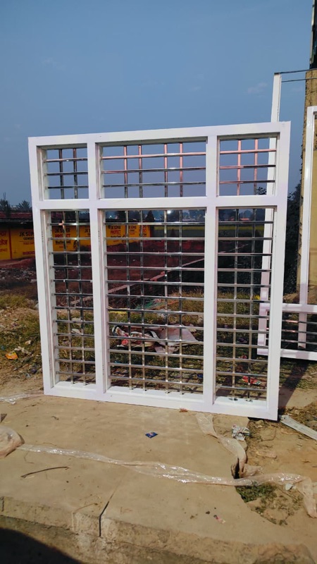 Steel window grille by Shyam Steel Industries