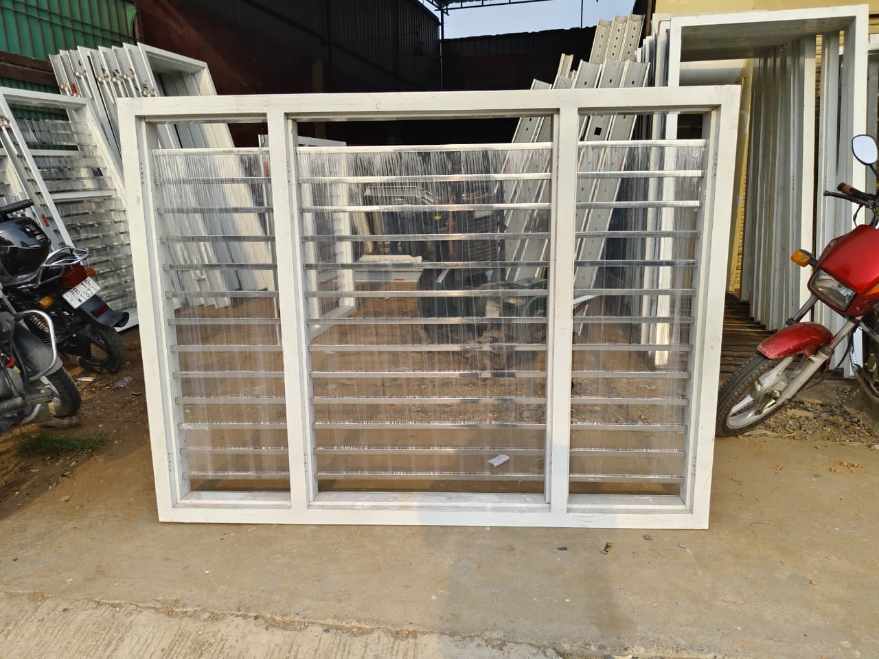 Shyam Steel Industries — steel doors, windows & frames work sample