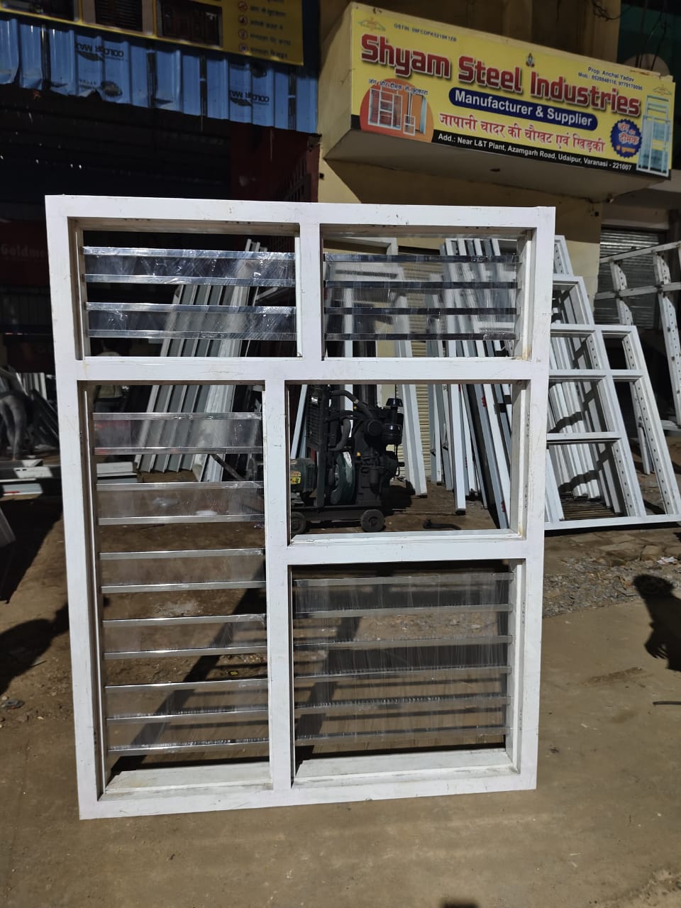 Shyam Steel Industries — steel doors, windows & frames work sample